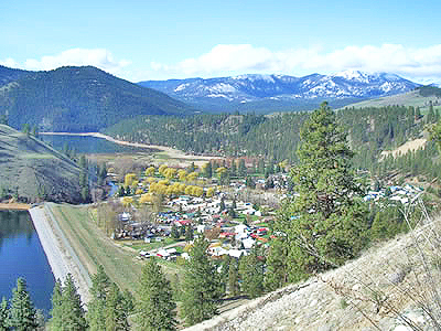 Birds Eye Town View